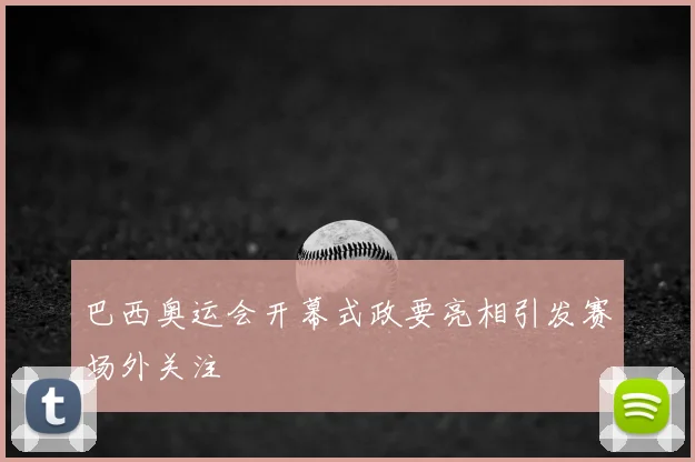 巴西奥运会开幕式政要亮相引发赛场外关注